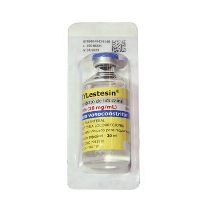 CLORIDRATO LIDOCAINA 2% S/V AMP 20ML XYLESTESIN (10)