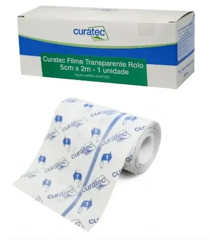FILME TRANSPARENTE 5CMX2M ROLO CURATEC