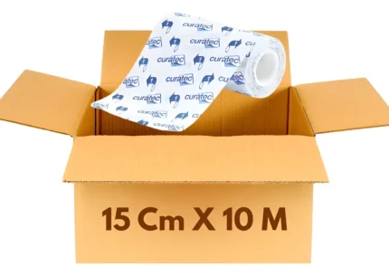 FILME TRANSPARENTE 15CMX10M ROLO CURATEC (CA)