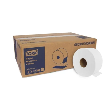 PAPEL HIGIENICO ADVANCED JUMBO RL 200M FL DUPLA TORK (12)