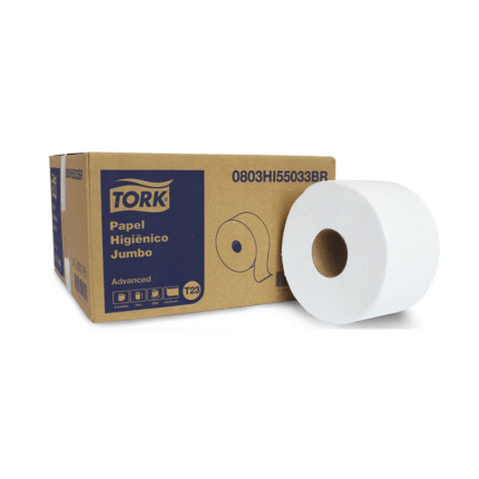 PAPEL HIGIENICO ADVANCED JUMBO RL 300M FL SIMPLES TORK (8)