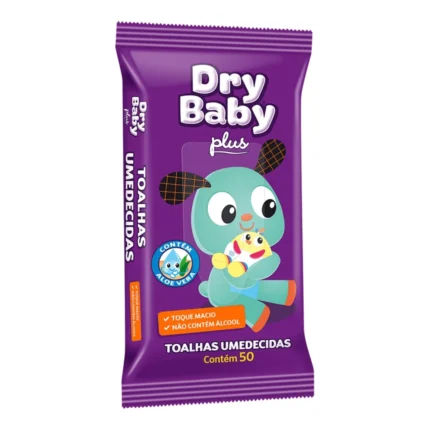 TOALHAS UMEDECIDAS DRY BABY C/50 (12)(CA)