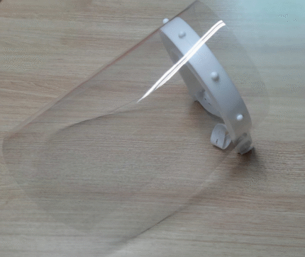 MASCARA PROTECAO FACIAL TIPO ESCUDO DOCTOR SAFE PANDORA (CA)