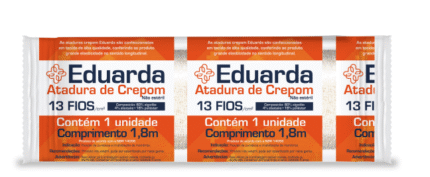 ATADURA CREPE 20CMX1,8M EDUARDA PREMIUM AMED (12) (CA)