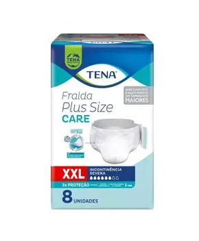 FRALDA ADULTO TENA PANTS PLUS SIZE XXL C/8