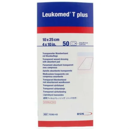 FILME TRANSP LEUKOMED T PLUS 10X25CM LEUKOPLAST (50)