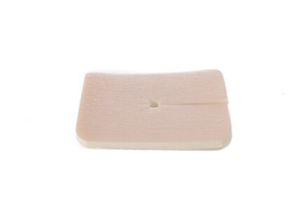 CURATIVO ESPUMA POLIURETAN 80X80MM P/TRAQUEO PHARMAPLAST(10)